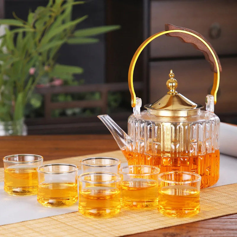 Pacific Glass Tea Pot with Tea Infuser