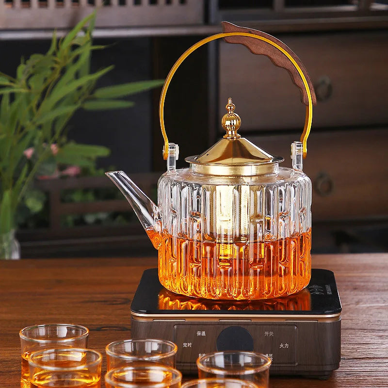 Pacific Glass Tea Pot with Tea Infuser